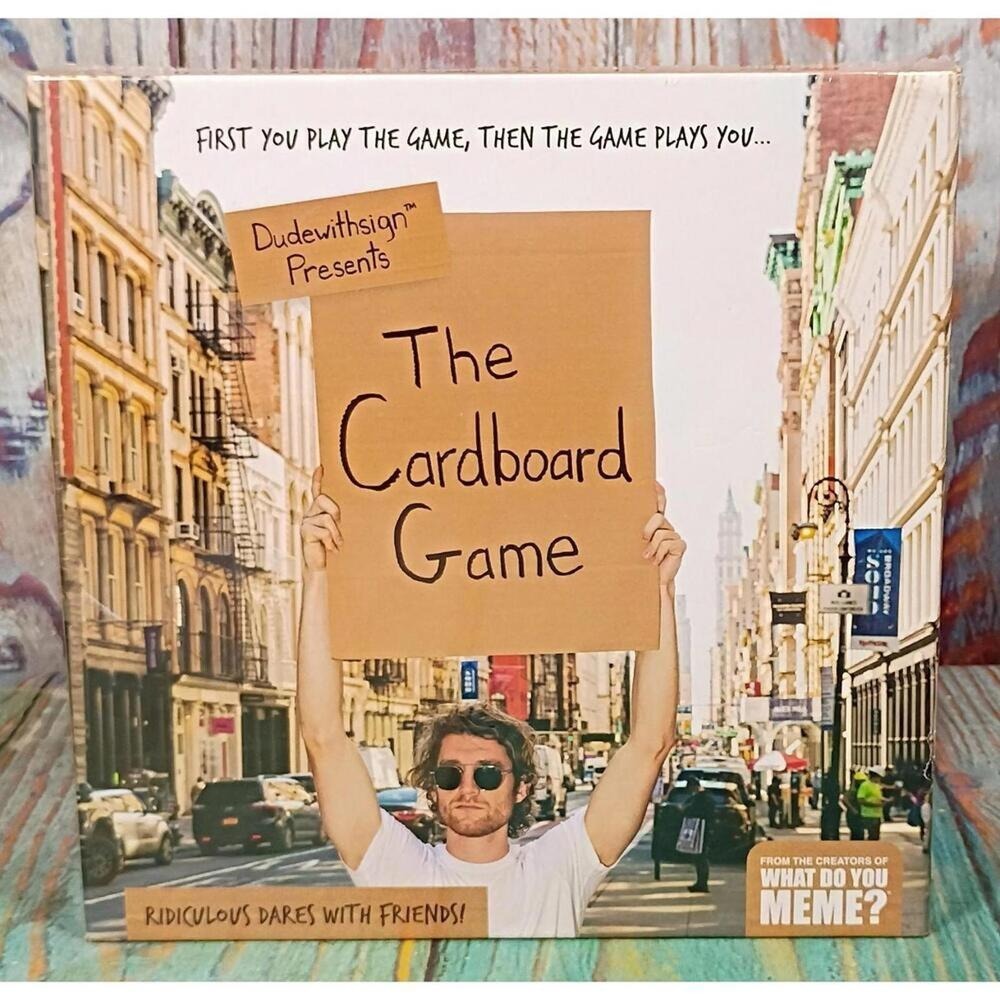 The Cardboard Game Ridiculous Dares Party Game NEW‎ Sealed Ultimate Fun
